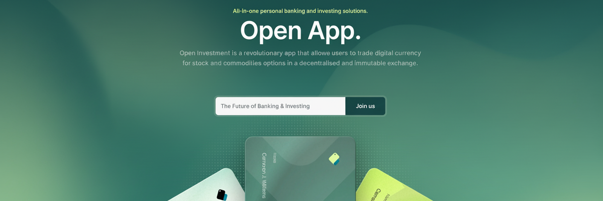 OpenApp - All-in-one personal banking and investing solutions